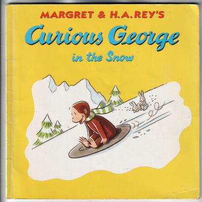 Curious George in the snow