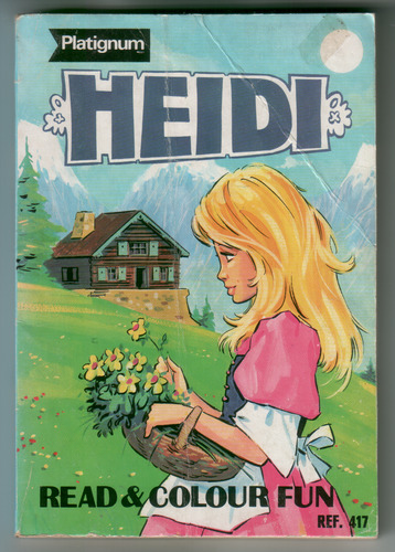 Heidi - Read and Colour Fun