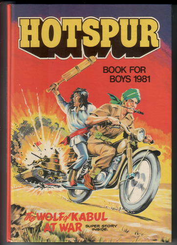 Hotspur Book for Boys 1981