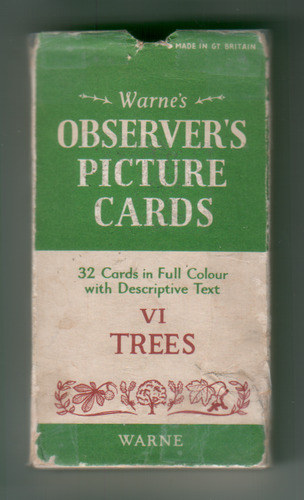 Observer's Picture Cards VI - Trees