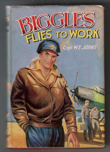 Biggles flies to work