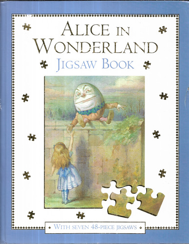 Alice in Wonderland Jigsaw Book