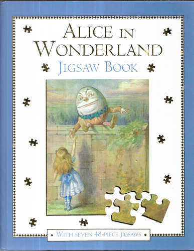 Alice in Wonderland Jigsaw Book