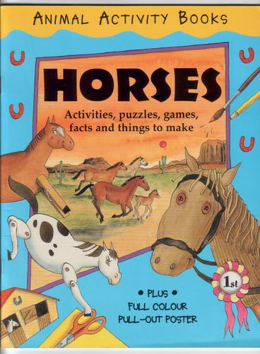 Animal Activity Book: Horses