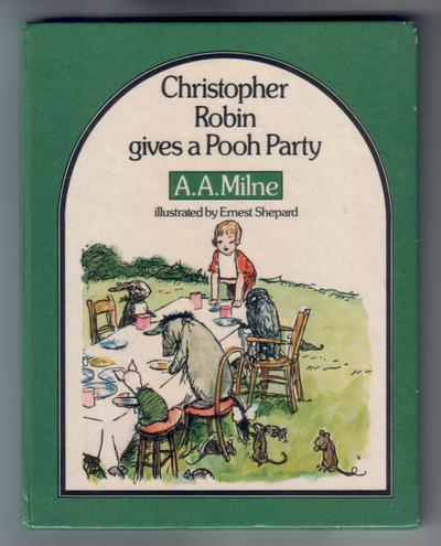 Christopher Robin gives a Pooh Party