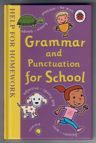Grammar and punctuation for school