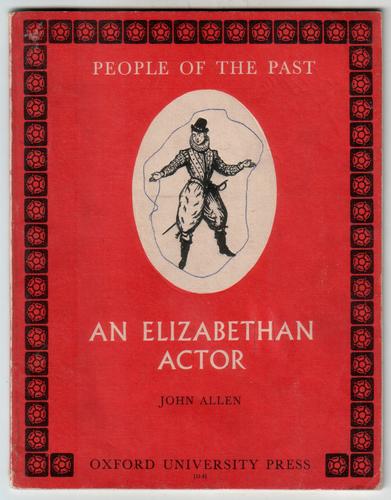 An Elizabethan Actor